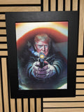 Donald Trump 3D Lenticular Poster Framed 30x40cm