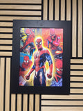 Spiderman 3D Lenticular Poster Framed 30x40cm