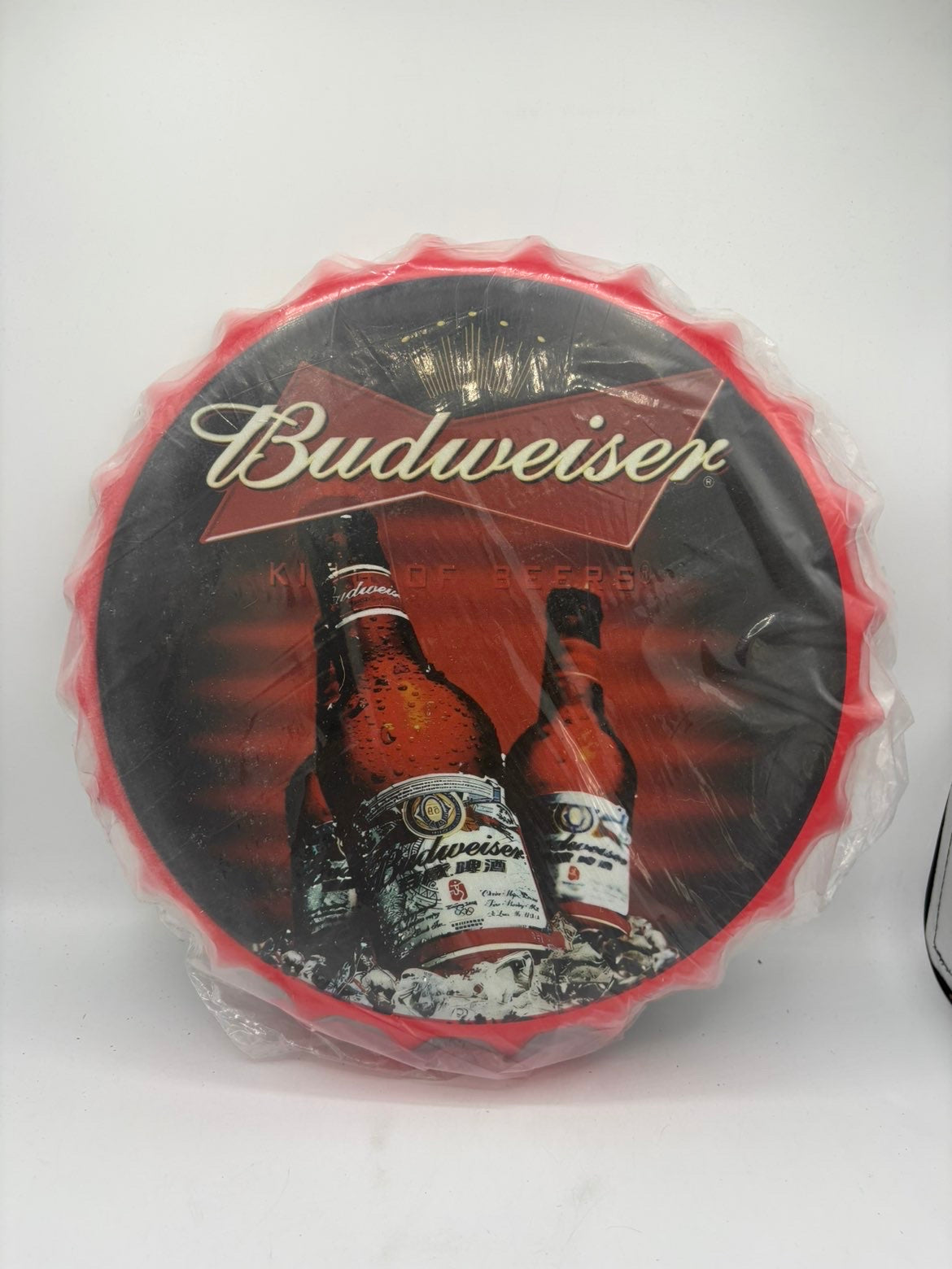 Budweiser 35cm Decorative Bottle Cap