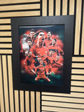 Ronaldo CR7 3D Lenticular Poster Framed 30x40cm
