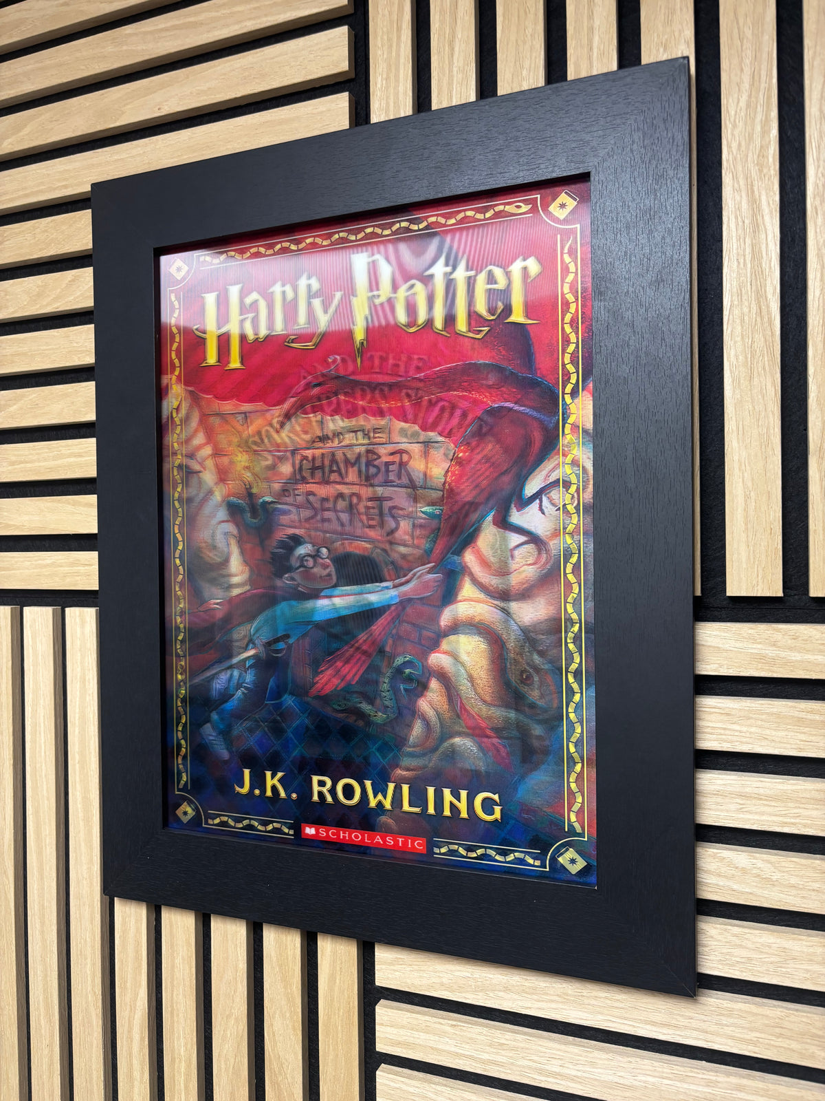 Harry Potter 3D Lenticular Poster Framed 30x40cm