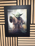 Yoda 3D Lenticular Poster Framed 30x40cm