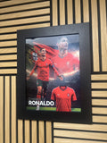 Cristiano Ronaldo 3D Lenticular Poster Framed 30x40cm