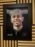 Yamal Mbappe Haaland 3D Lenticular Poster 30x40cm