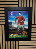 Cristiano Ronaldo 3D Lenticular Poster Framed 30x40cm