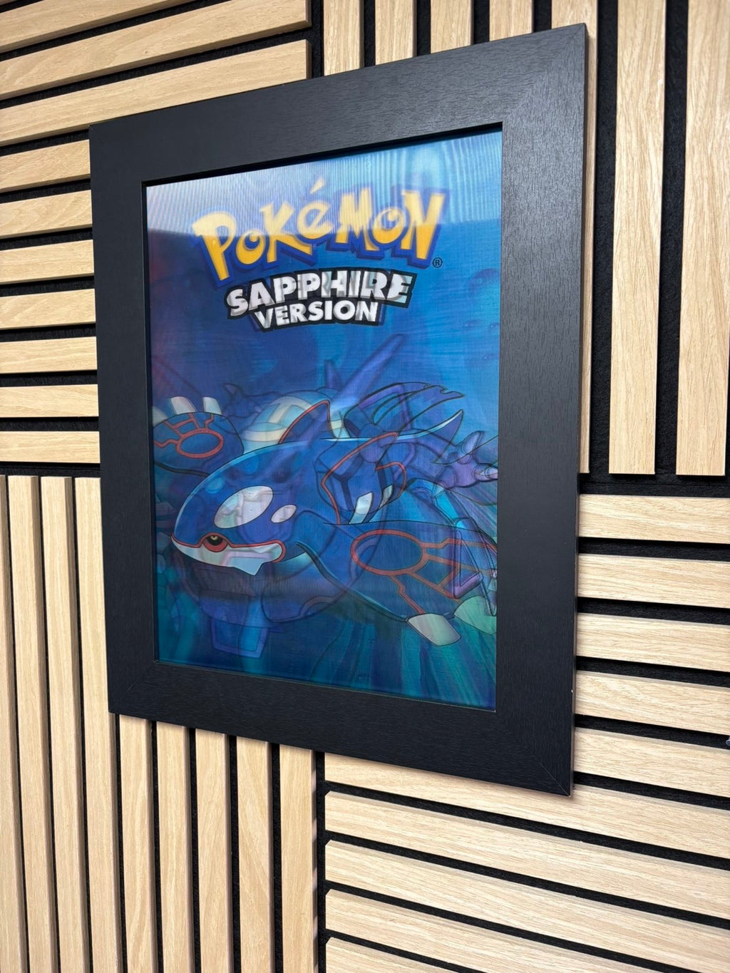 Pokemon Version 3D Lenticular Poster Framed 30x40cm
