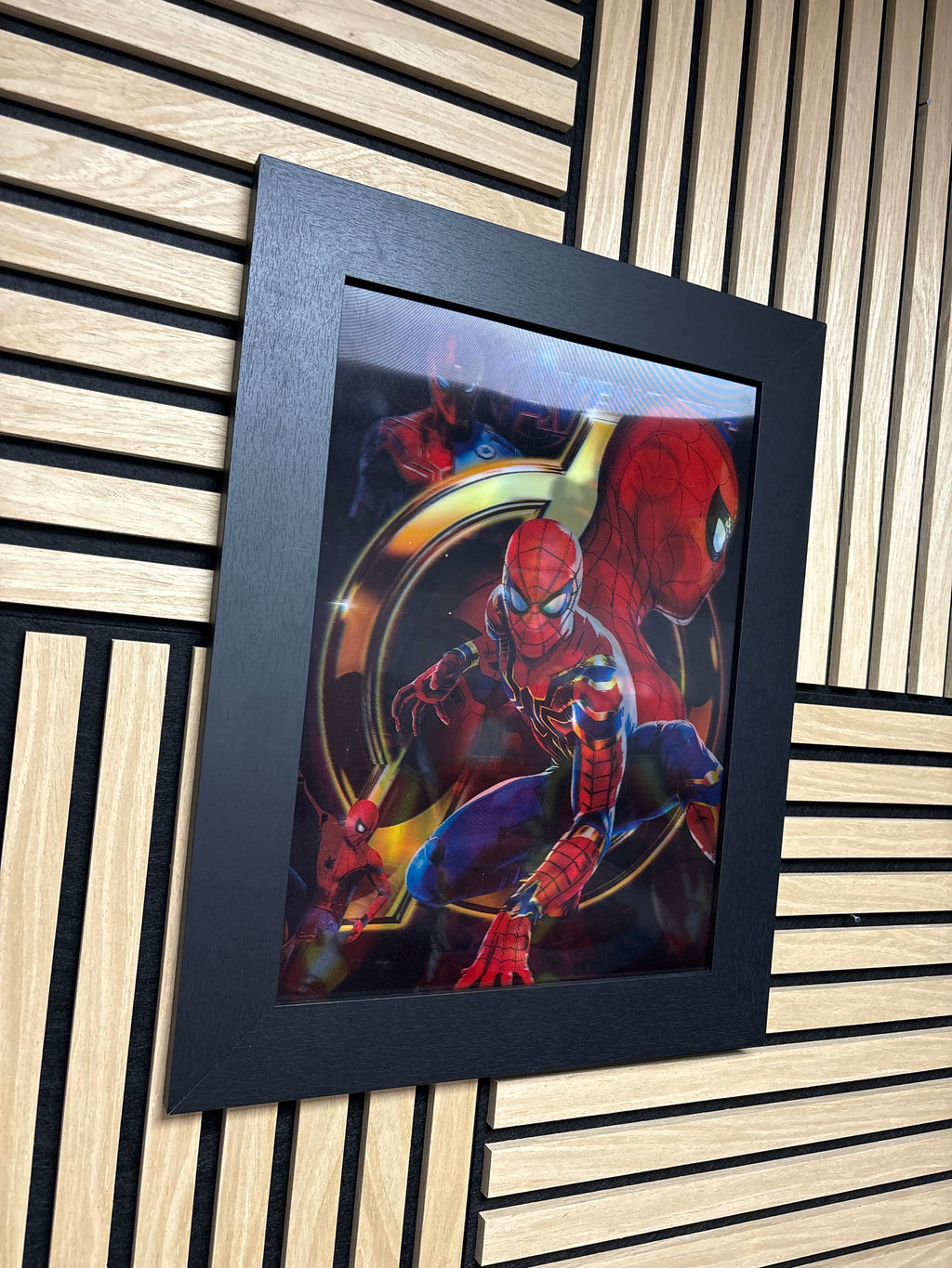 Marvel 3D Lenticular Poster Framed 30x40cm