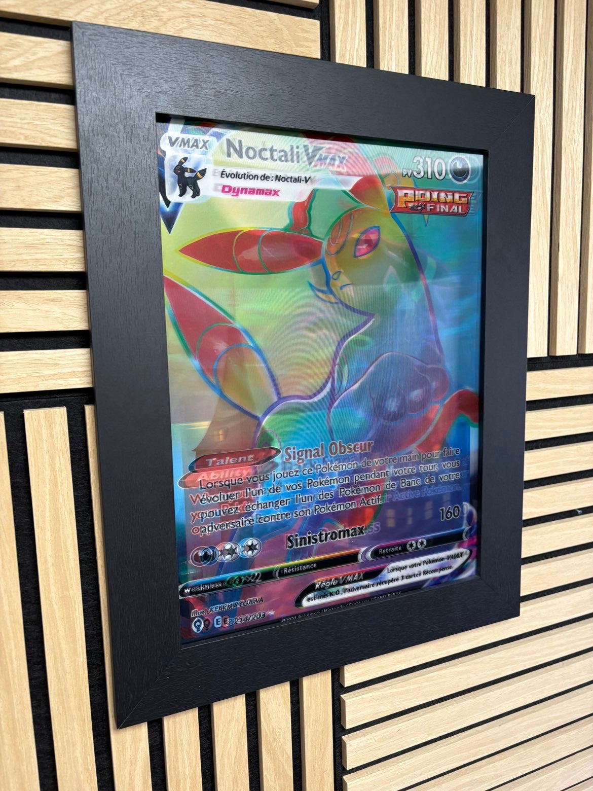 Umbreon 3D Lenticular Poster Framed 30x40cm