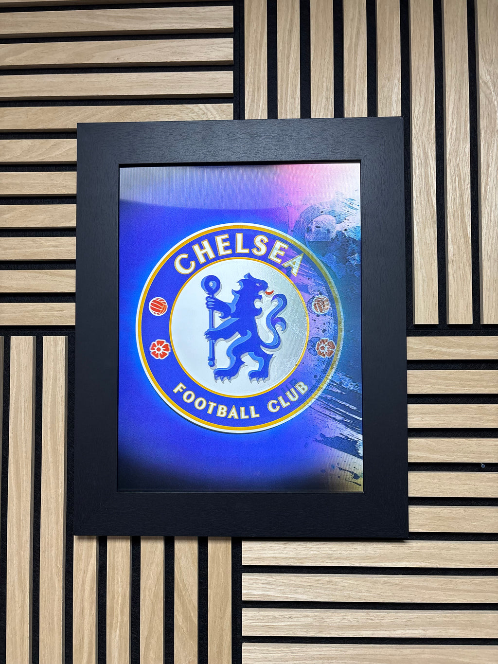 Chelsea 3D Lenticular Poster Framed 30x40cm
