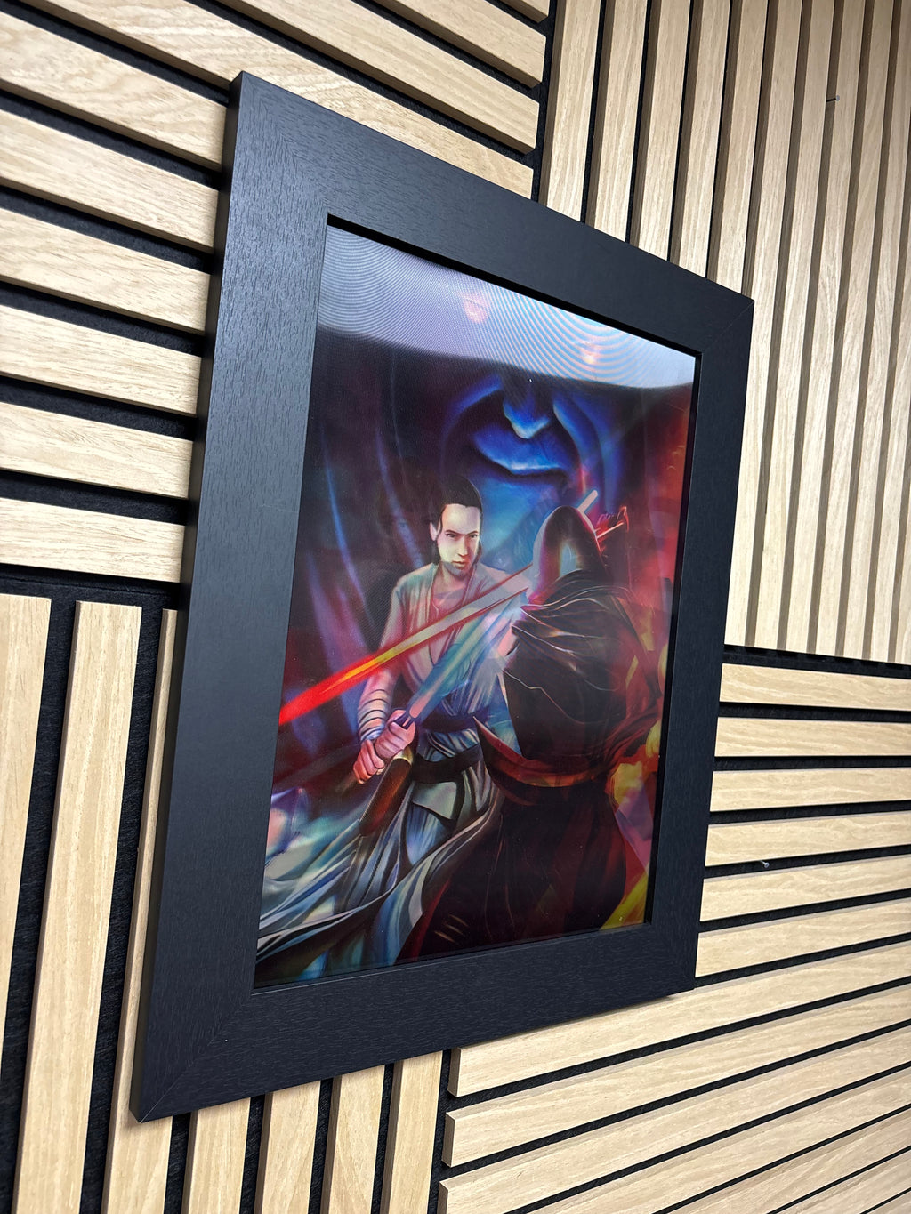 Star Wars 3D Lenticular Poster Framed 30x40cm