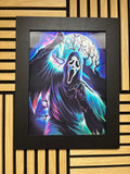 Scream 3D Lenticular Poster Framed 30x40cm