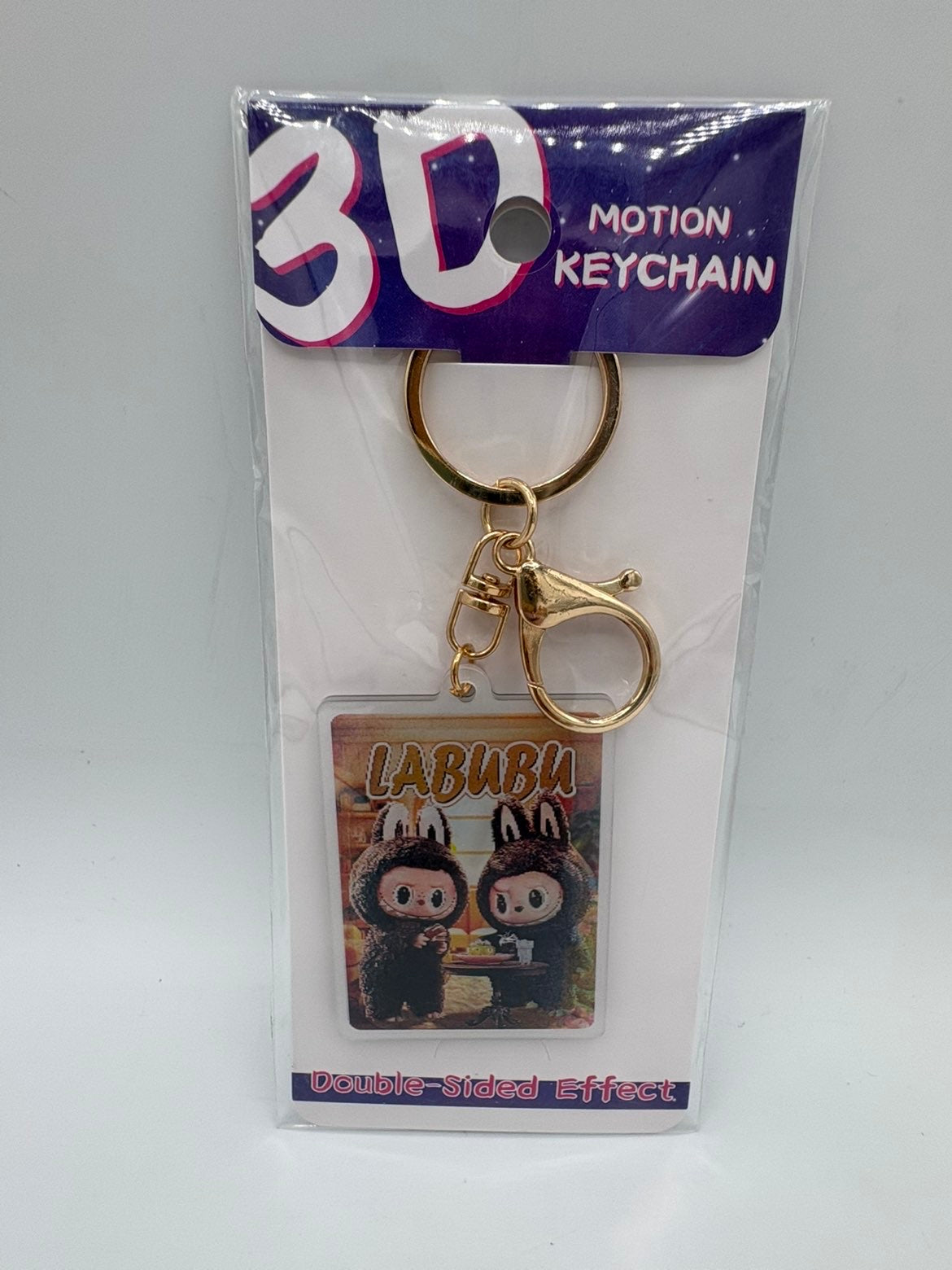 Labubu 3D Lenticular Keychain
