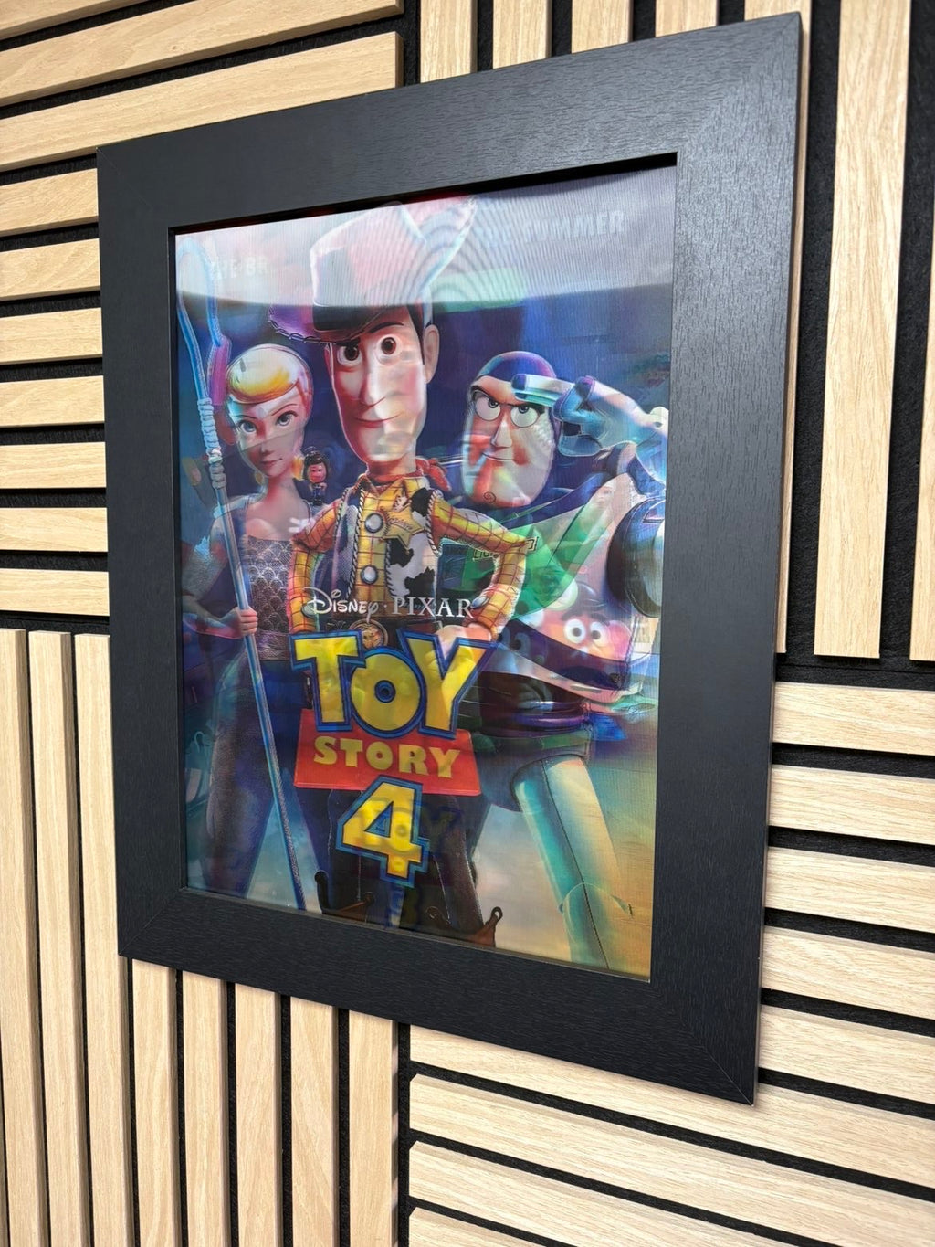 Toy Story 3D Lenticular Poster Framed 30x40cm