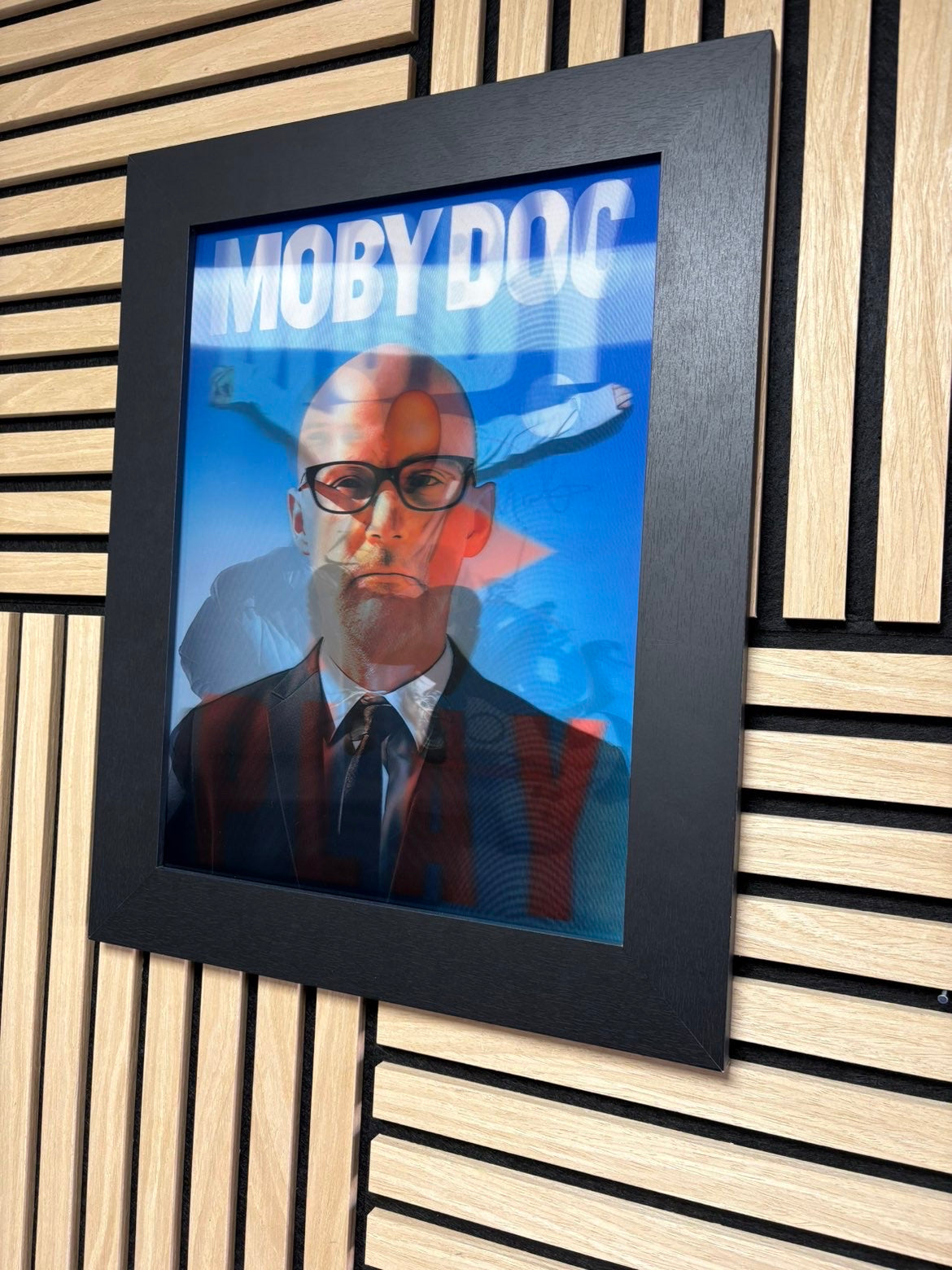 Moby 3D Lenticular Poster Framed 30x40cm