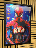 Spiderman 3D Lenticular Poster Framed 40x60cm