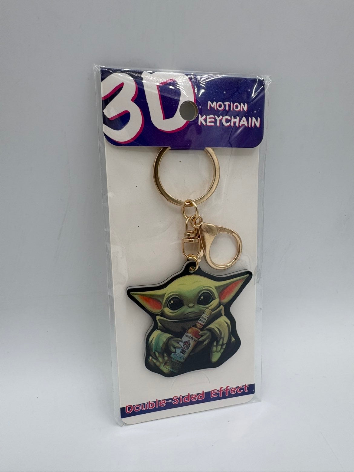 Baby Yoda 3D Lenticular Keychain