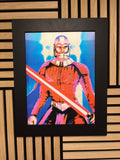 Star Wars 3D Lenticular Poster Framed 30x40cm