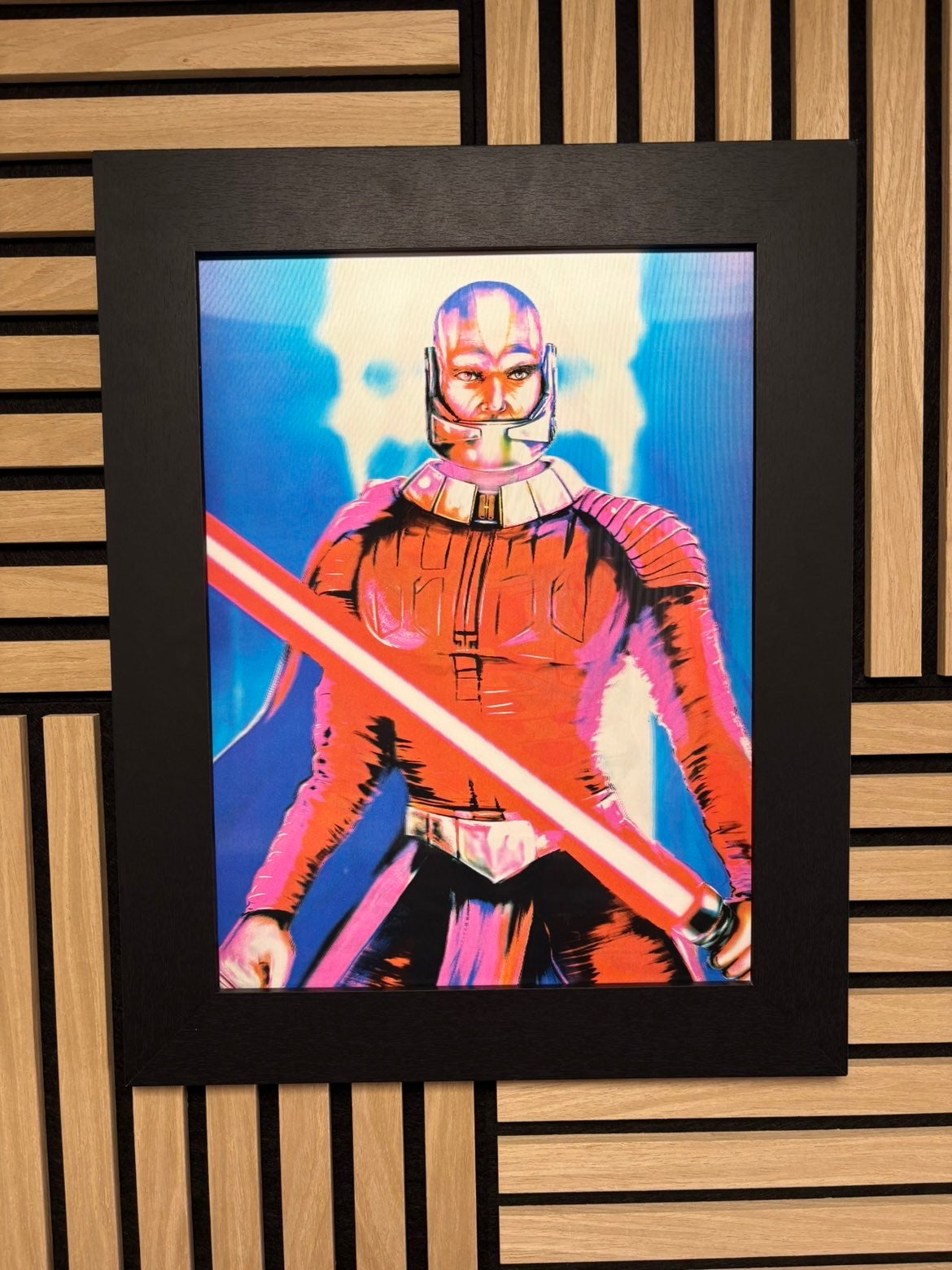 Star Wars 3D Lenticular Poster Framed 30x40cm