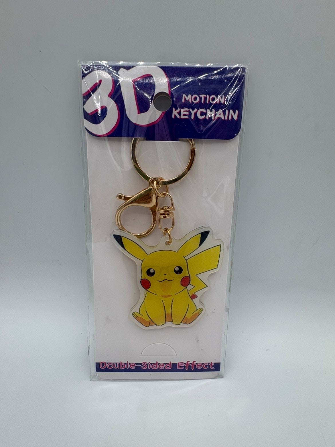 Pikachu 3D Lenticular Keychain