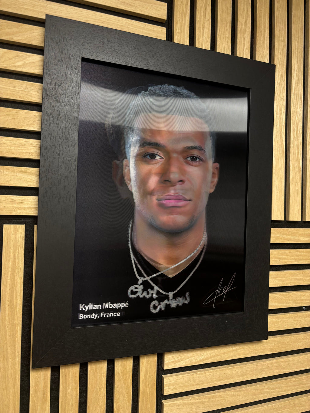 Yamal Mbappe Haaland 3D Lenticular Poster 30x40cm