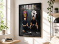 Messi X Ronaldo Legends 3D Poster