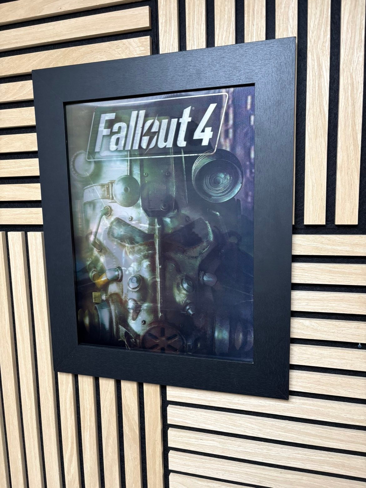 Fallout 3D Lenticular Poster Framed 30x40cm