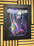 Scream 3D Lenticular Poster Framed 30x40cm