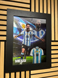Lionel Messi 3D Lenticular Poster Framed 30x40cm