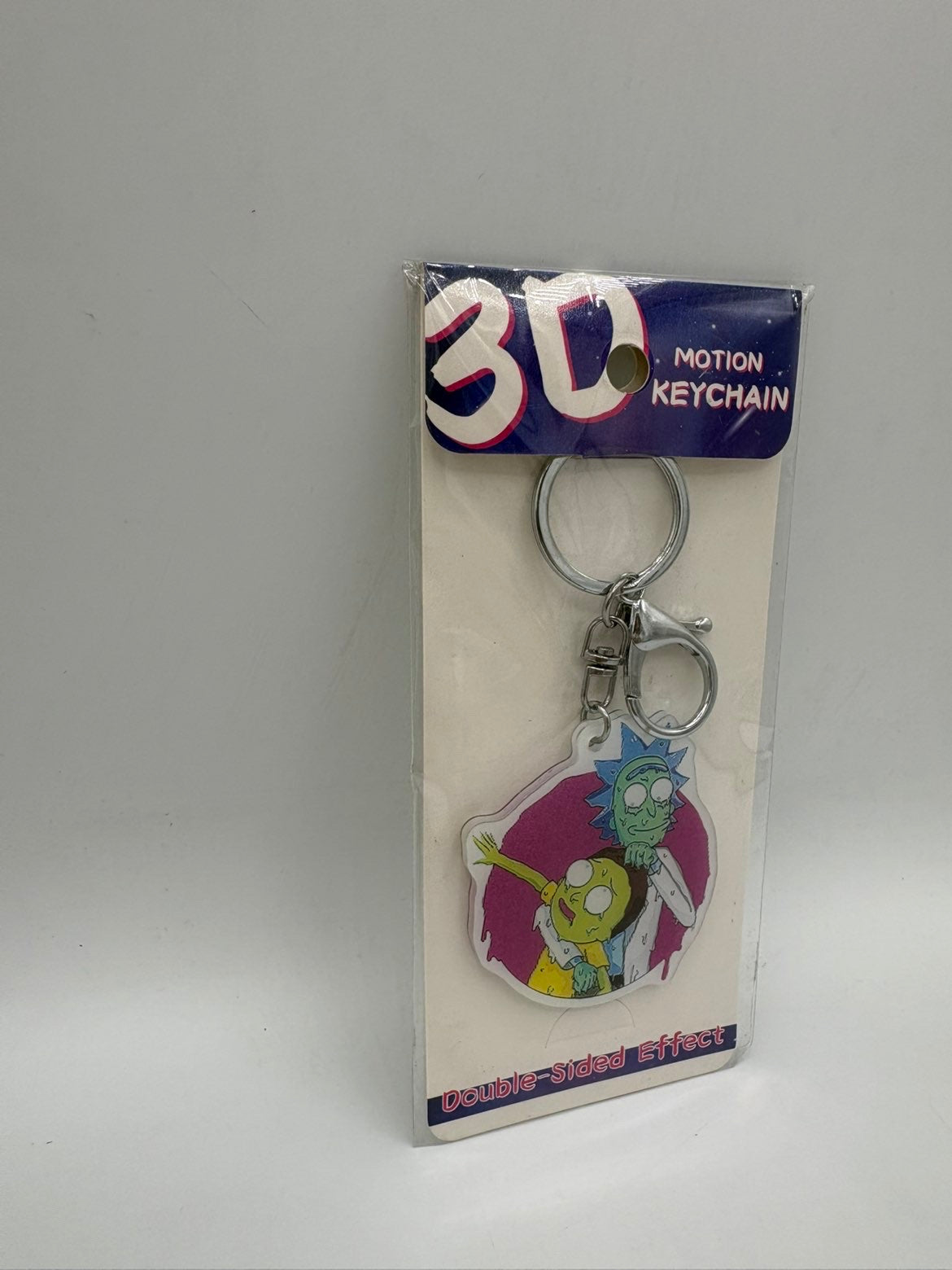 Rick and Morty 3D Lenticular Keychain