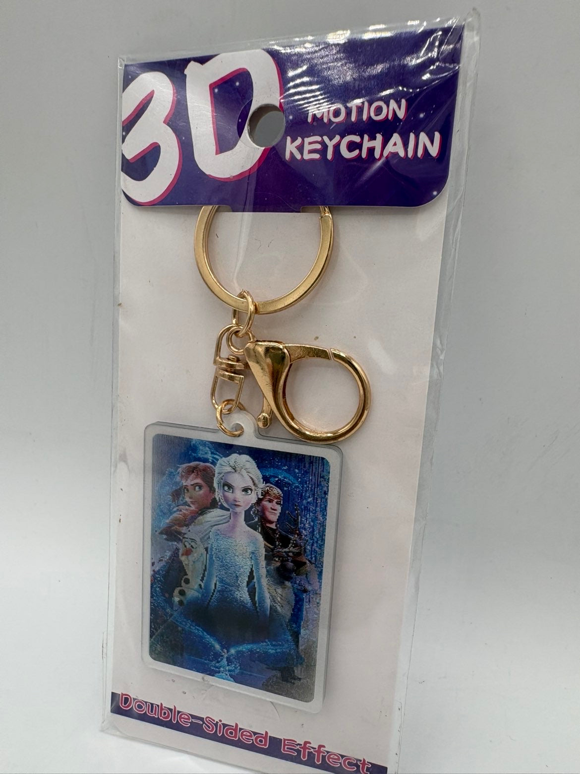 Frozen 3D Lenticular Keychain