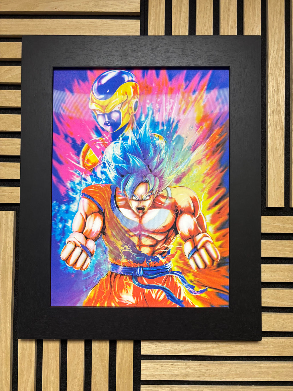 Dragon Ball Z 3D Lenticular Poster Framed 30x40cm