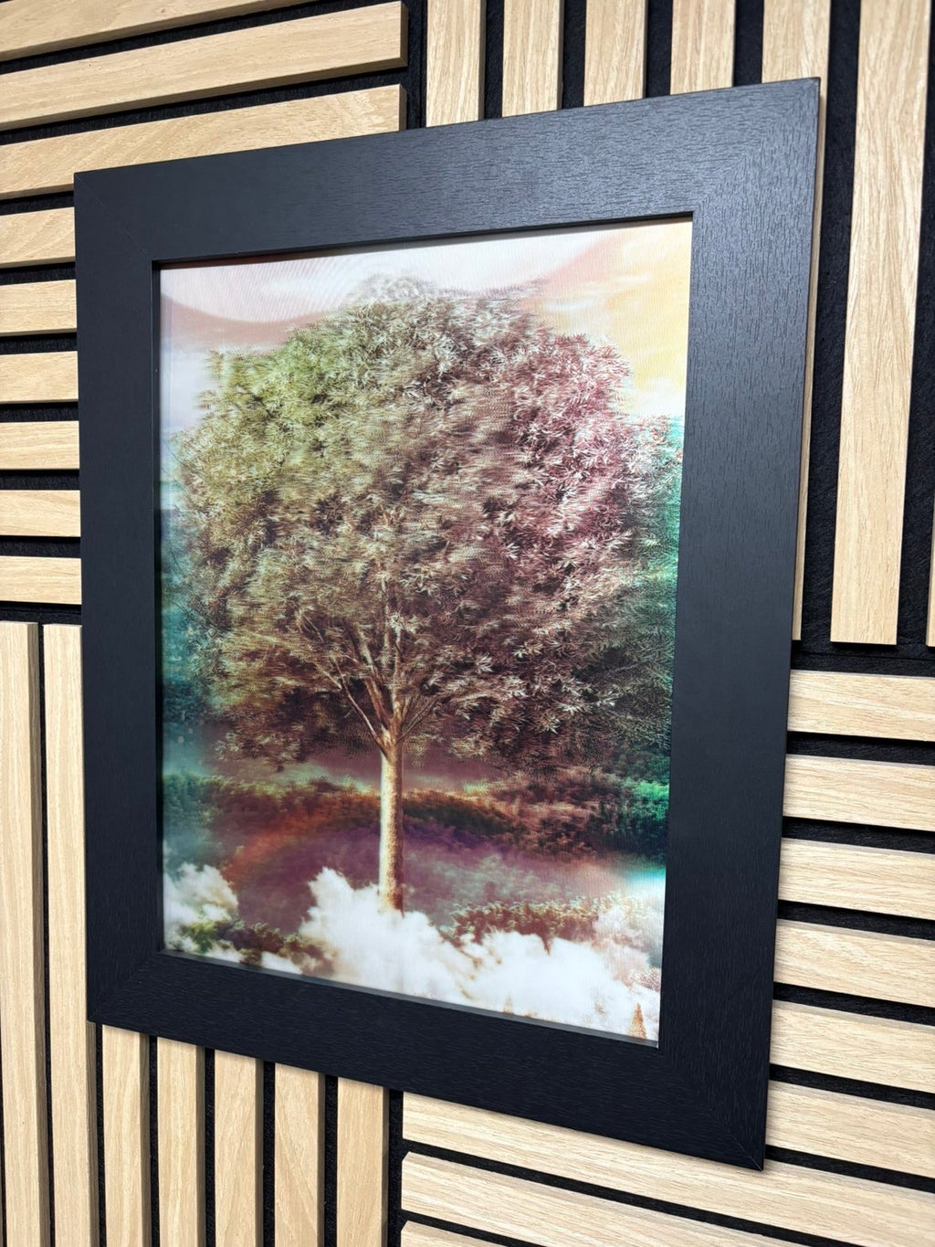 Nature 3D Lenticular Poster Framed 30x40cm