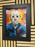 Friday The 13th 3D Lenticular Poster Framed 30x40cm