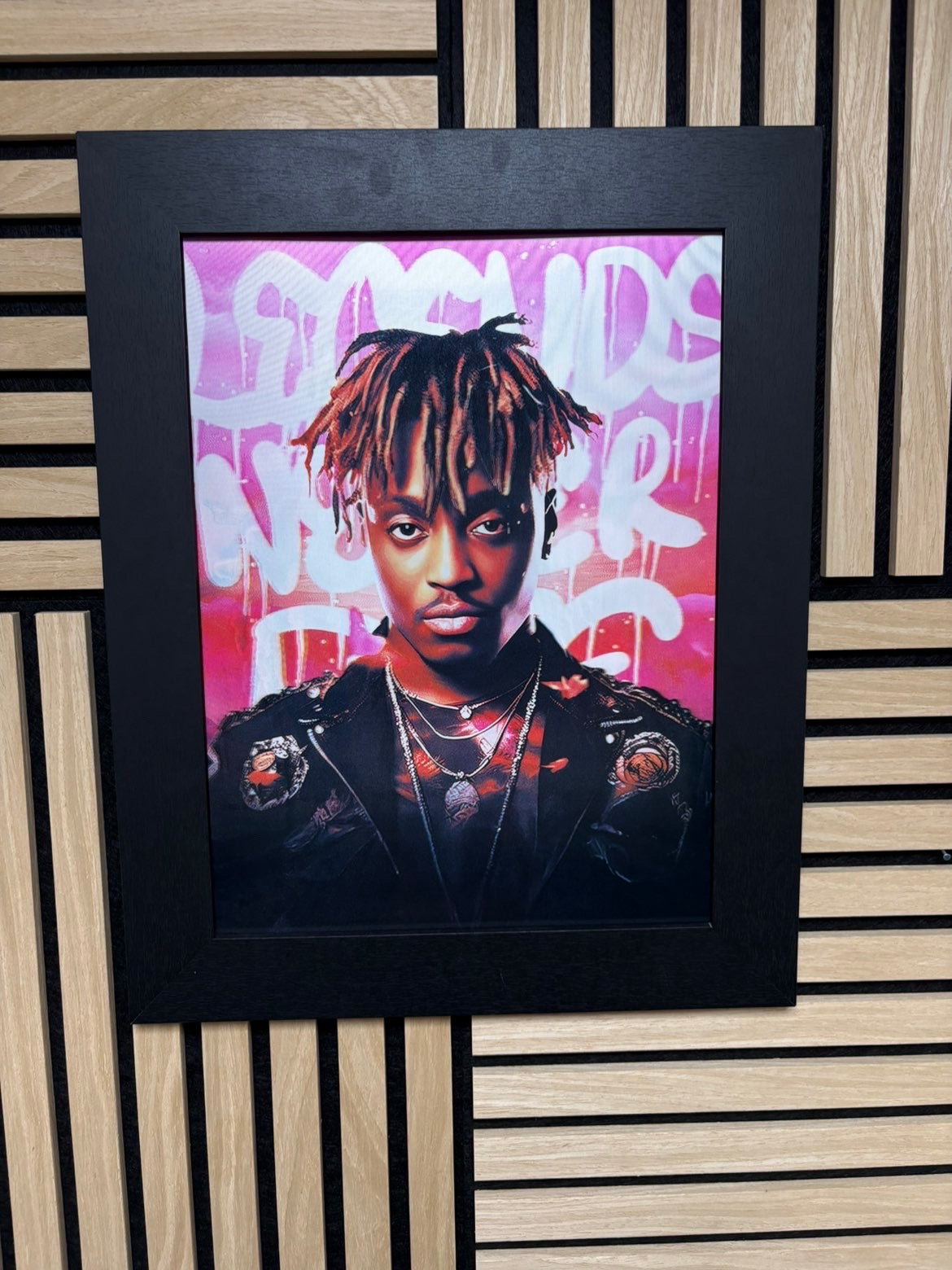 Juice World 3D Lenticular Poster Framed 30x40cm