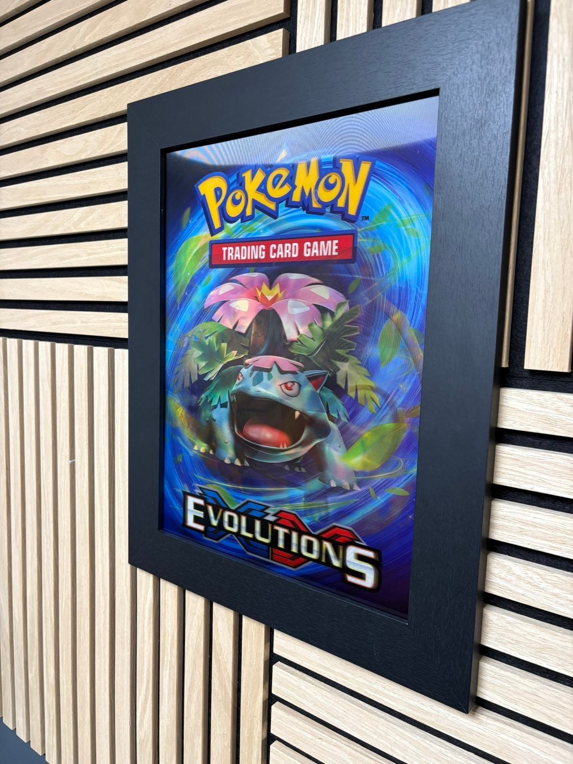 Pokemon Evolutions 3D Lenticular Poster Framed 30x40cm