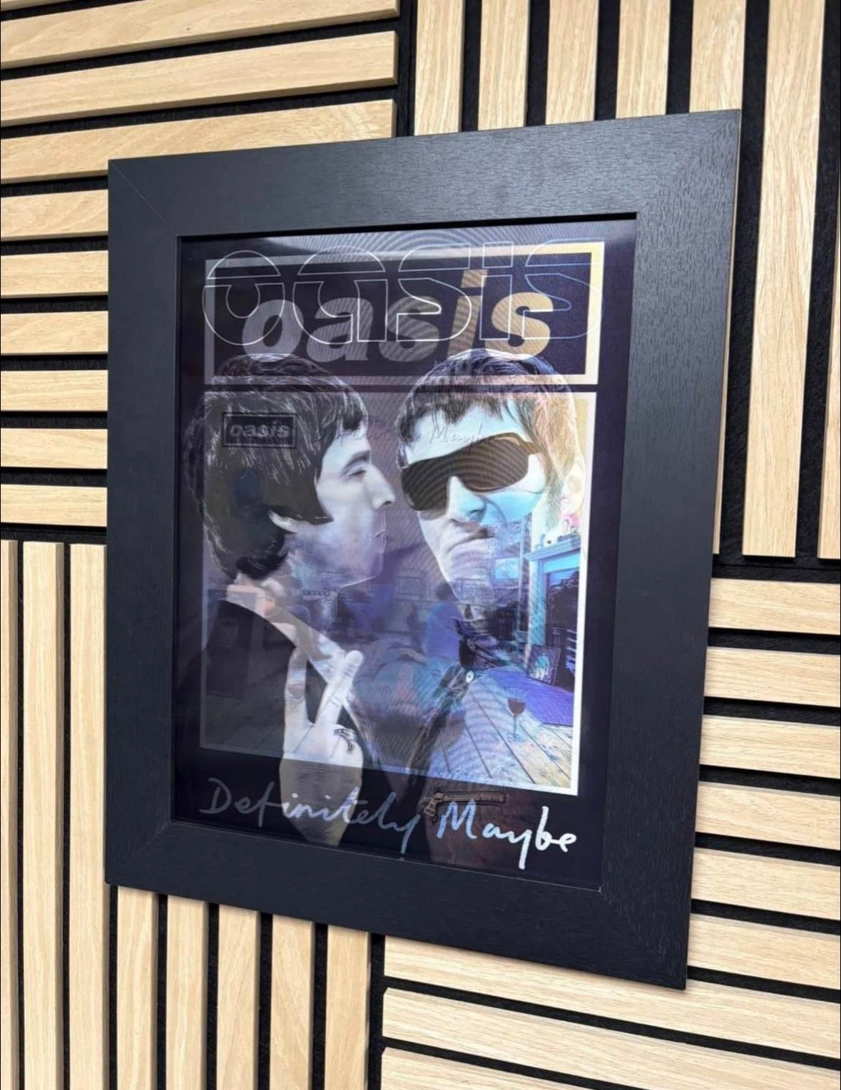 Oasis 3D Lenticular Poster Framed 30x40cm