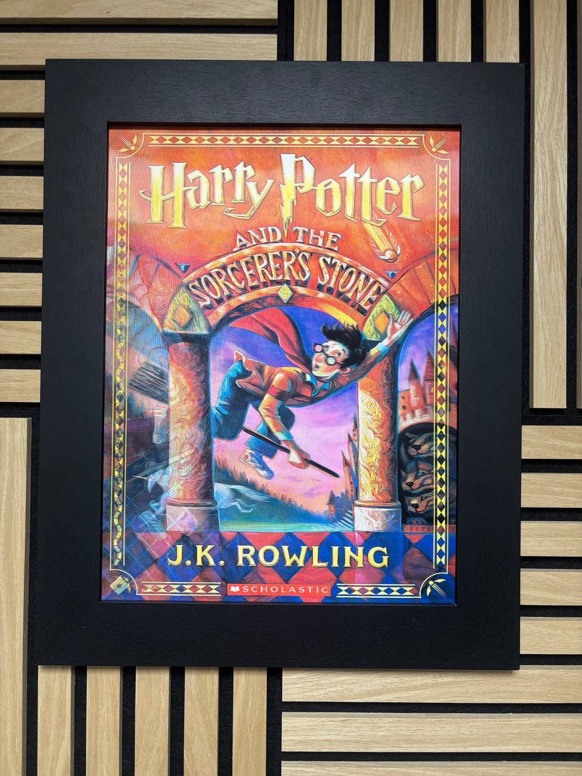 Harry Potter 3D Lenticular Poster Framed 30x40cm