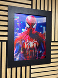 Spiderman 3D Lenticular Poster Framed 30x40cm