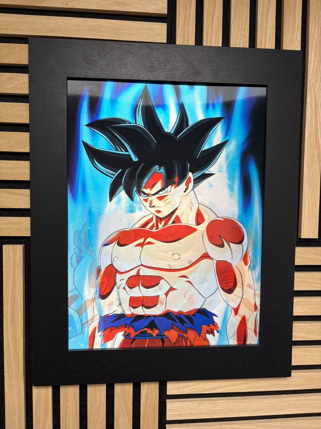 Anime 3D Lenticular Poster Framed 30x40cm