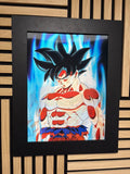 Anime 3D Lenticular Poster Framed 30x40cm