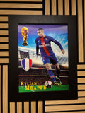 Mbappe 3D Lenticular Poster Framed 30x40cm