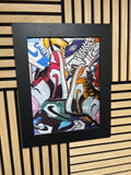 Nike Trainers 3D Lenticular Poster Framed 30x40cm