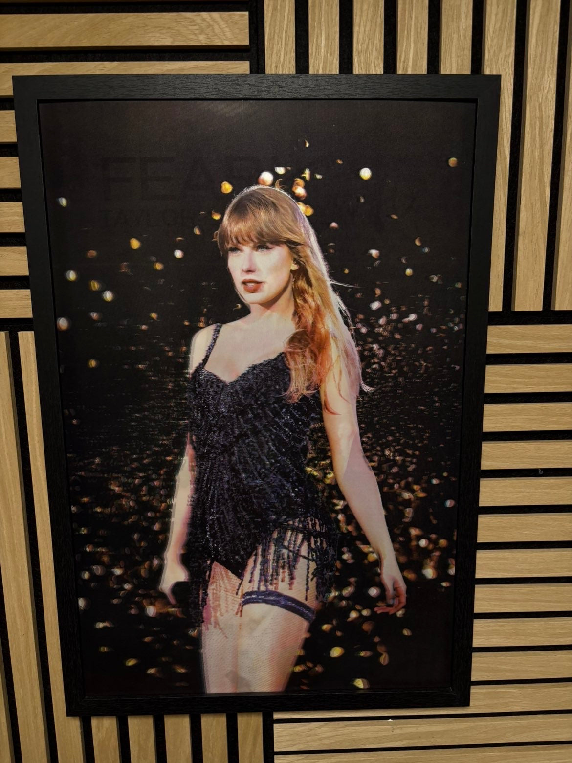 Taylor Swift 3D Lenticular Poster Framed 40x60cm