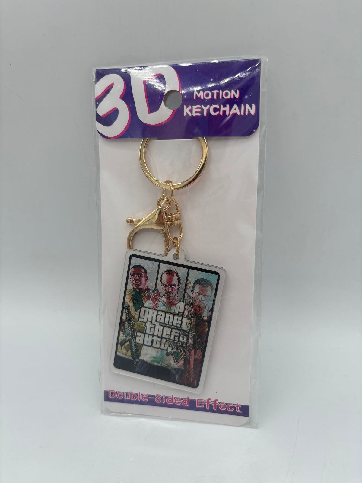GTA 5 3D Lenticular Keychain