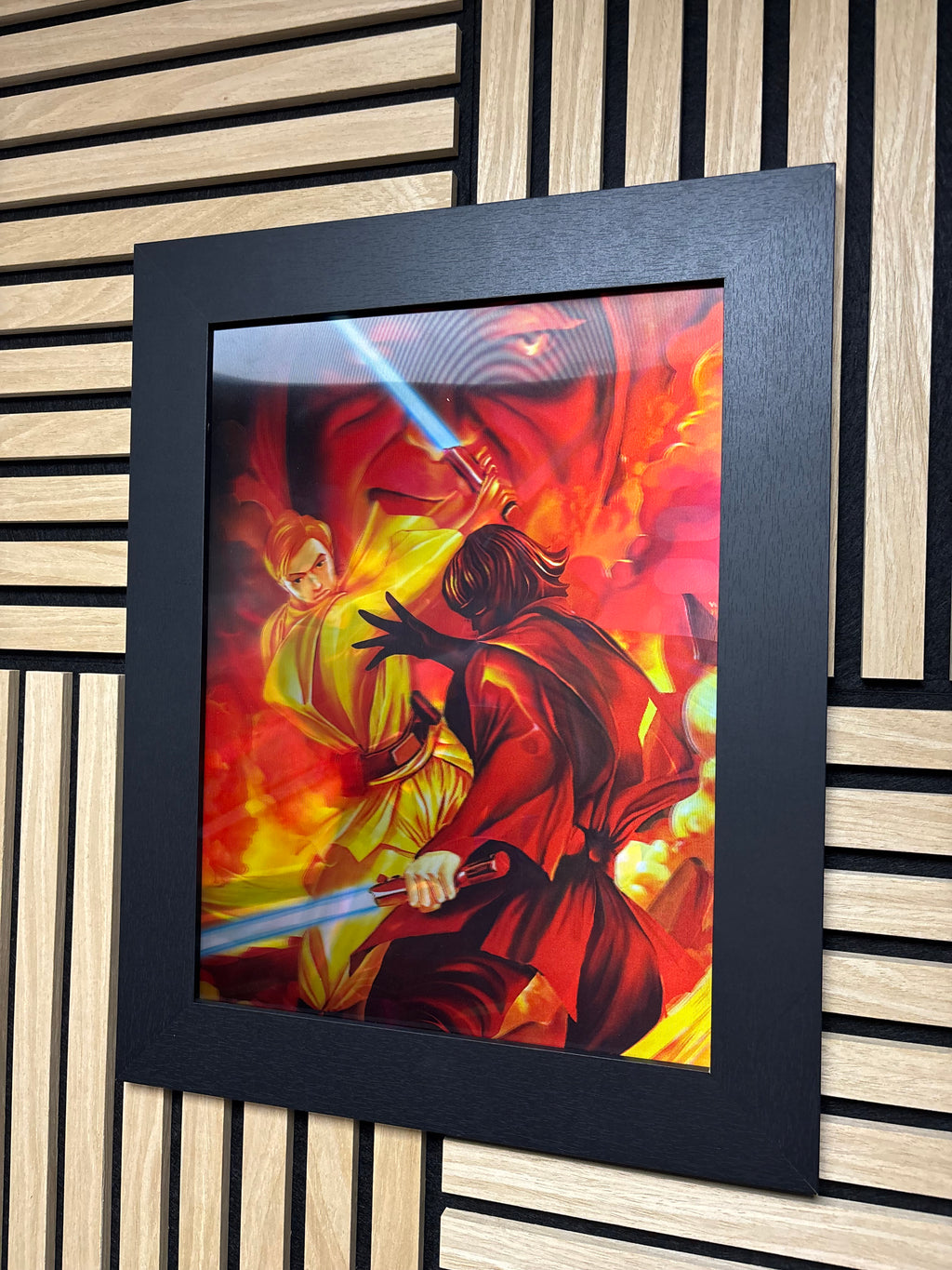 Star Wars 3D Lenticular Poster Framed 30x40cm