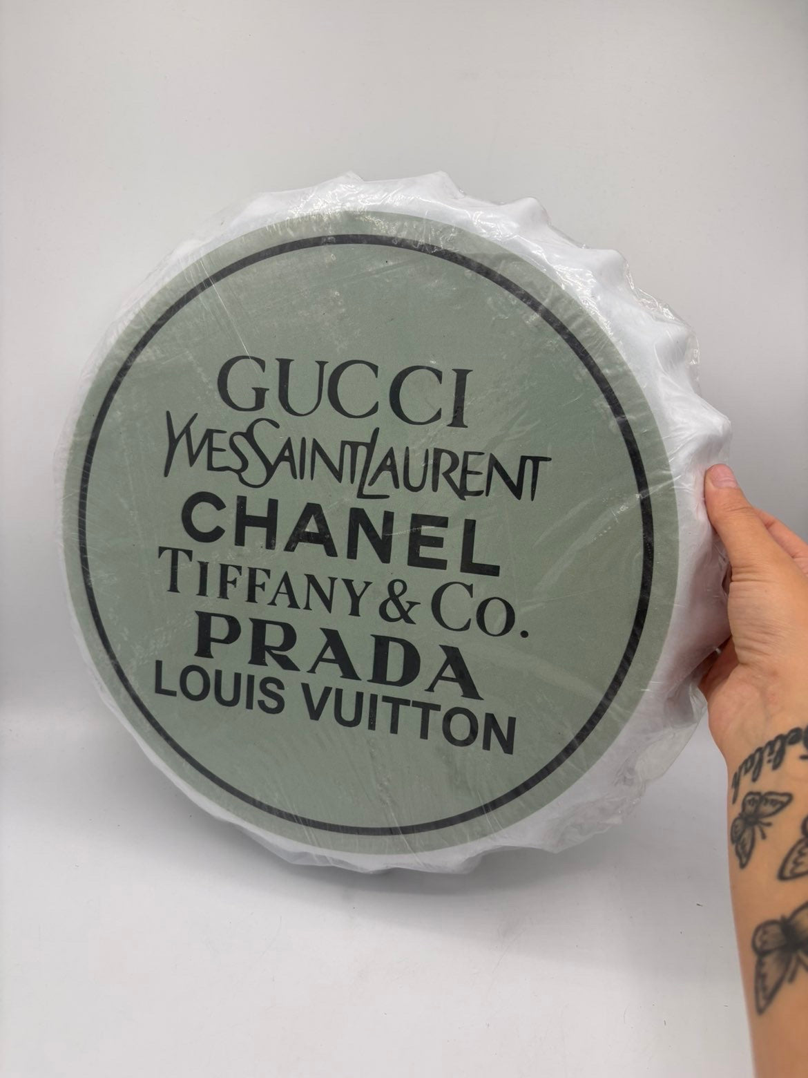 Designer 35cm Decorative Bottle Cap