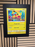 Pikachu 3D Lenticular Poster Framed 30x40cm