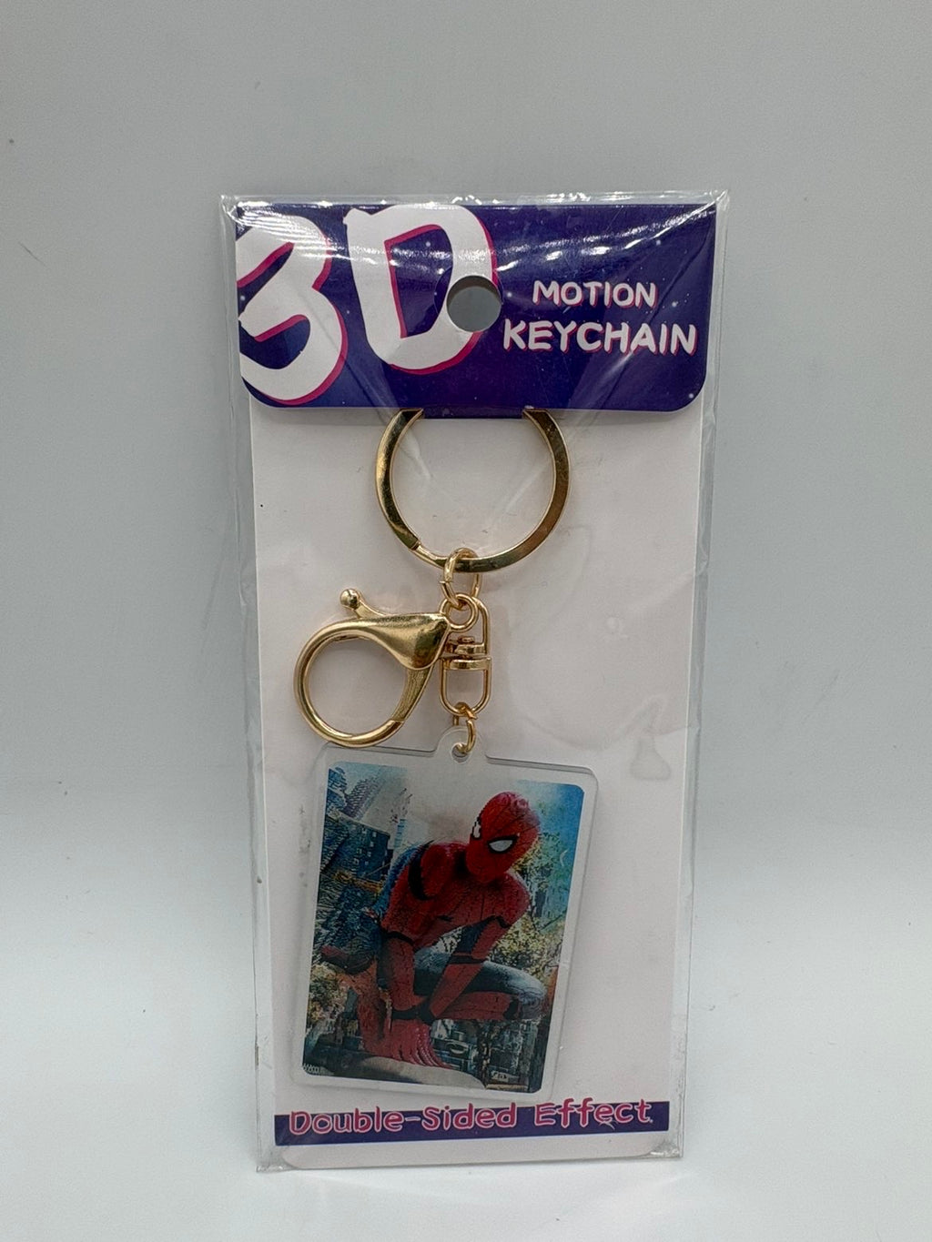 Spiderman 3D Lenticular Keychain