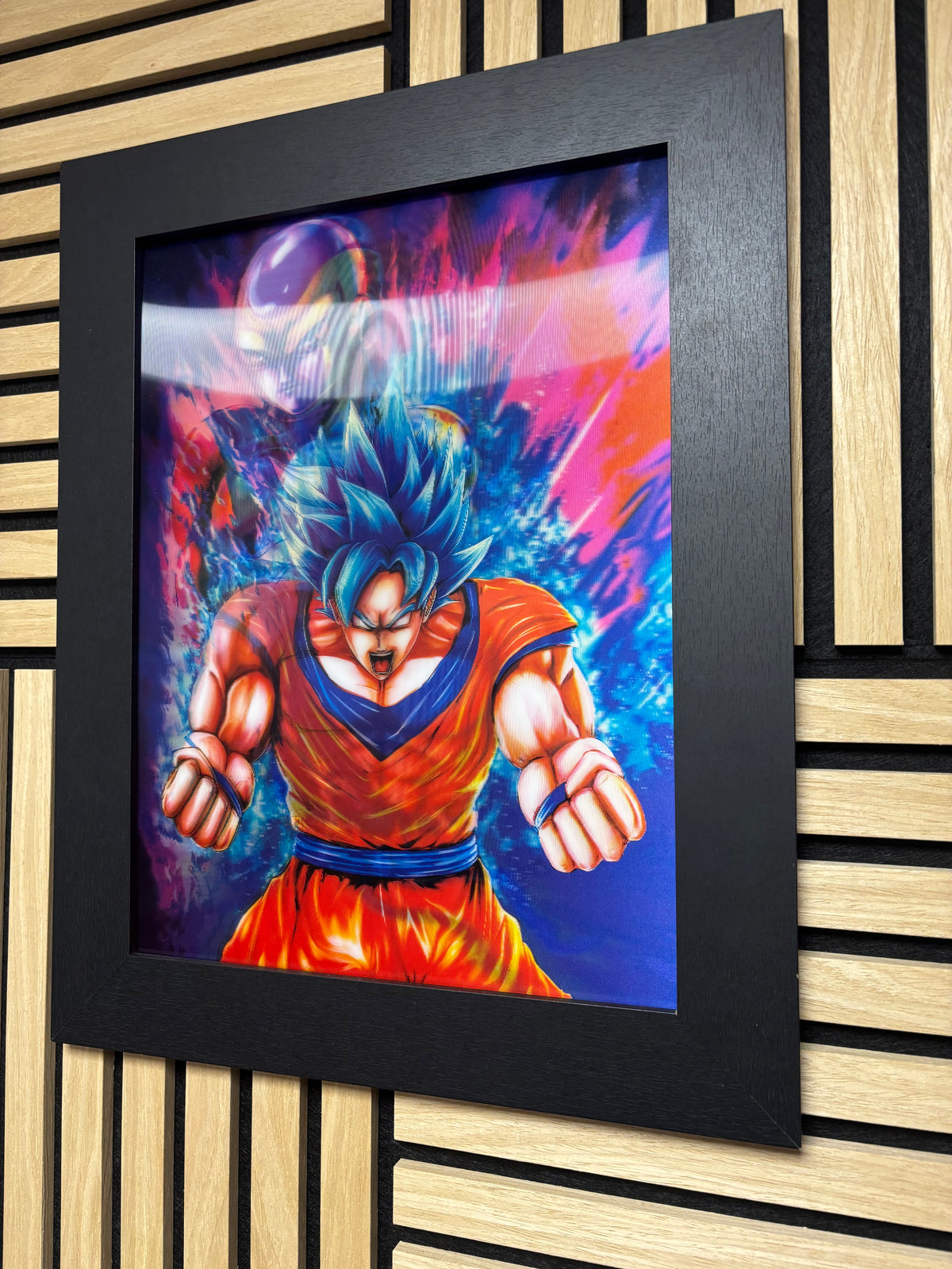 Dragon Ball Z 3D Lenticular Poster Framed 30x40cm
