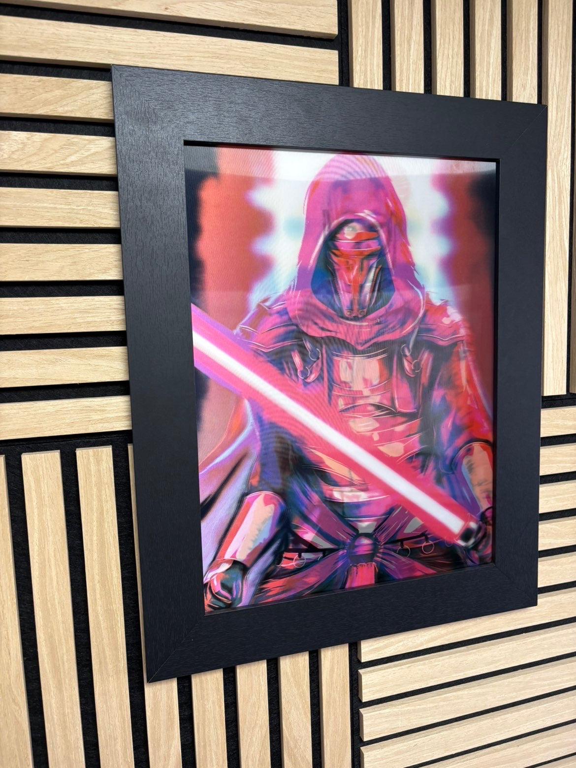 Star Wars 3D Lenticular Poster Framed 30x40cm